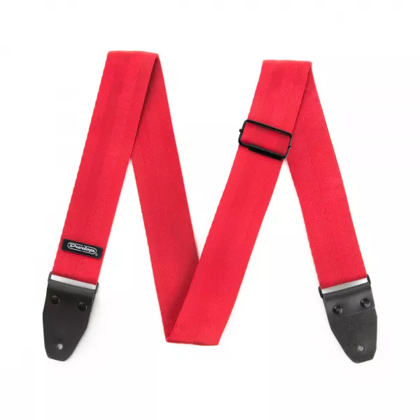 Deluxe Seatbelt Ремень для гитары, красный, Dunlop, DST70-01RD  рис.2 