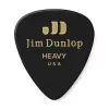 Genuine Celluloid Медиаторы, 12шт, толстые, черные, Dunlop, 483P03HV