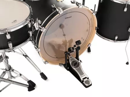Барабанная установка, черная, LDrums, 5001013