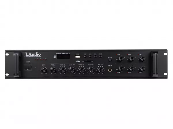Усилитель мощности трансляционный, 350Вт, LAudio, LAM6350U  рис.2 