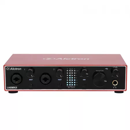 Звуковая карта USB, 24 бита/192 кГц, Alctron, U48MKII
