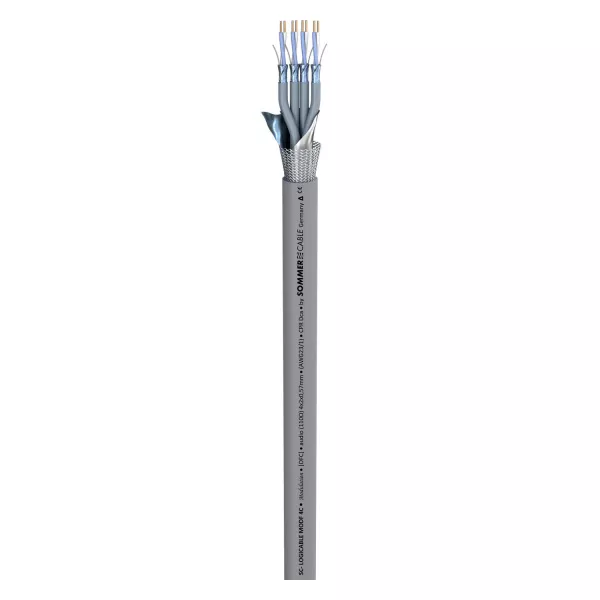 SC-Logicable MP MODF04 CPR Кабель мультикорный, 100м, Sommer Cable, 100-1156-04C  рис.2 