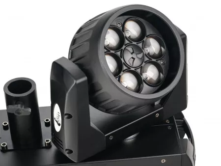 Вращающаяся голова Wash, cдвоенная, RGBW, LED 6х15Вт, LFocus, BR-615-2