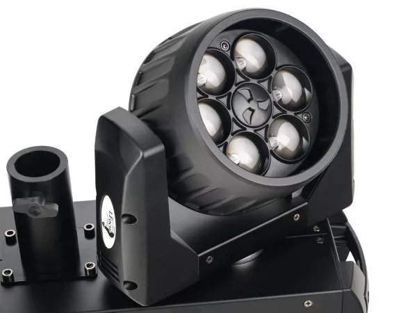 Вращающаяся голова Wash, cдвоенная, RGBW, LED 6х15Вт, LFocus, BR-615-2  рис.2 