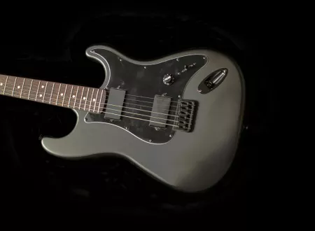 Электрогитара пассивная, черная, Magna, 200A-SBK