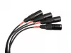 DMX-конвертер кабель, 4хXLR(3p)male - RJ-45, Soundking, CXA031