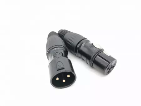 Кабель микрофонный 2м, ZZcable, E4-XLR-M-F-0200-0