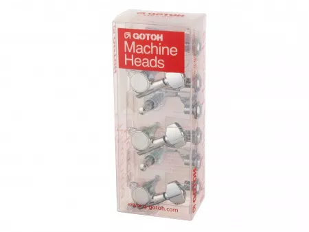 Колки для гитары 6п, хром, Gotoh, SG381-07-C-R6