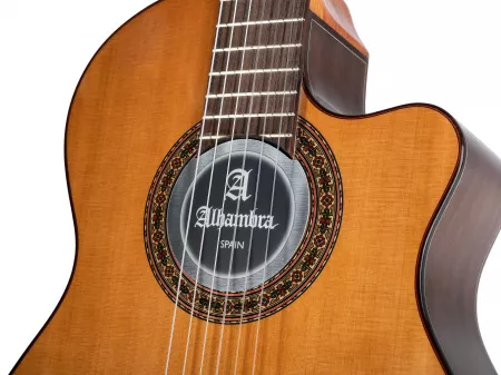 Cutaway 3C CW E1 Классическая гитара 6-струнная со звукоснимателем, Alhambra, 6.855