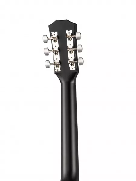 Акустическая гитара из пластика, с вырезом, черная, Foix, FFG-3860C-BK  рис.2 