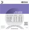 EXP13 COATED 80/20 Струны для акустической гитары Custom Light 11-52 D`Addario