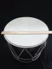 Барабан кавказский 14", лак черный, с чехлом, MEZZO, MZ-B14-LbKL