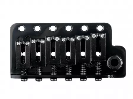 Бридж (струнодержатель) тремоло, черный, Gotoh, NS510T-FE2-B