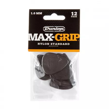 Max-Grip Nylon Standard Медиаторы 12шт, толщина 1,00мм, Dunlop, 449P1.0