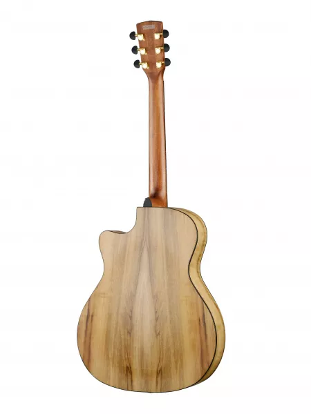 Grand Regal Series Электро-акустическая гитара с вырезом, Cort, GA-MY-Bevel-NAT  рис.2 