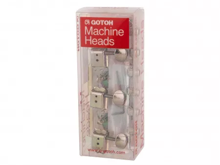 Колки для гитары 6л, локовые, никель, Gotoh, SDS510-HAPM-05M-N-L6