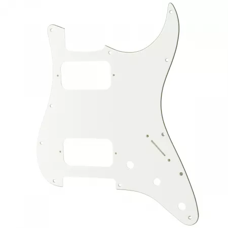 Пикгард для электрогитары Fender Stratocaster HH, 3 слоя, белая, Musiclily, MX2248WH