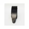 Leather 21 Ремень для гитары, кожаный, черный, Fidel, FL60043L21L