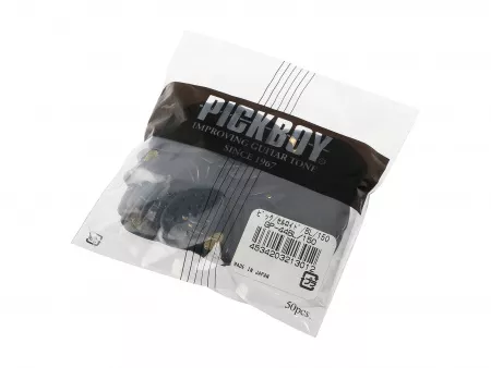 Celluloid Pos-A-Grip Медиаторы 50шт, толщина 1.50мм, Pickboy, GP-44BL/150
