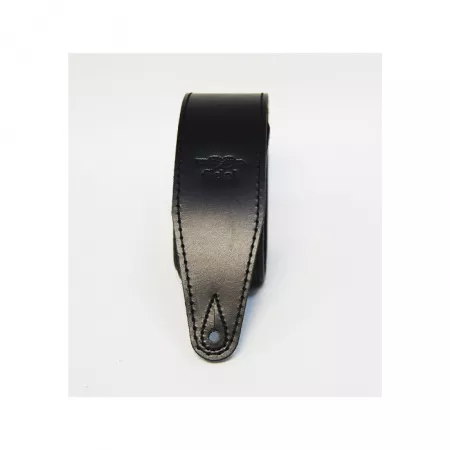 Leather 21 Ремень для гитары, кожаный, черный, Fidel, FL60043L21L