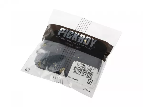 Celluloid Pos-A-Grip Медиаторы 50шт, толщина 1.50мм, Pickboy, GP-44BL/150  рис.2 