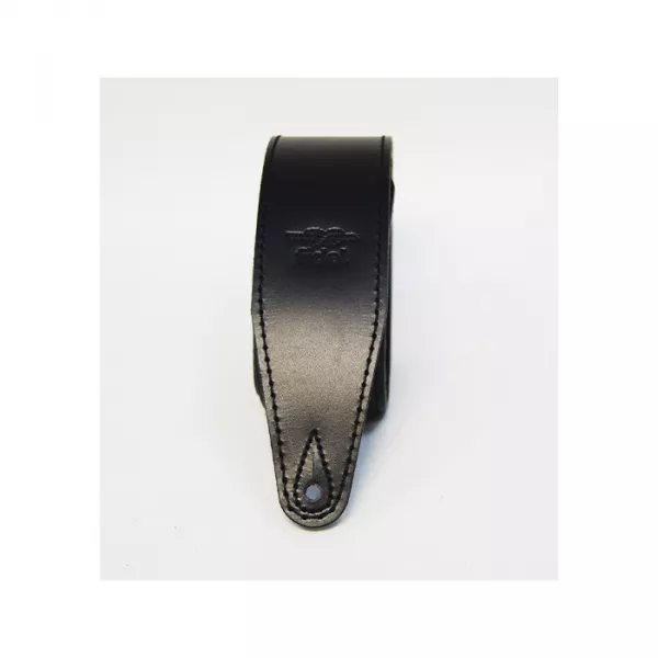 Leather 21 Ремень для гитары, кожаный, черный, Fidel, FL60043L21L  рис.2 