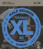 EHR350 Half Round Комплект струн для электрогитары, Jazz Light, 12-52, D'Addario
