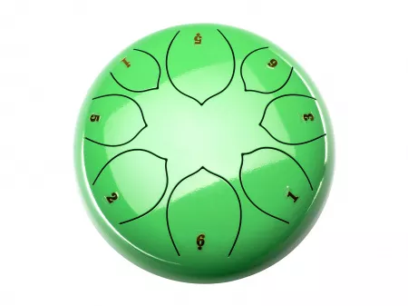 Глюкофон, 25см, Фа мажор, зеленый, Foix, FTD-108F-GR