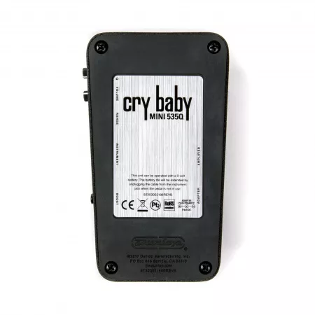 Crybaby Q Mini Педаль эффектов, Dunlop, CBM535Q