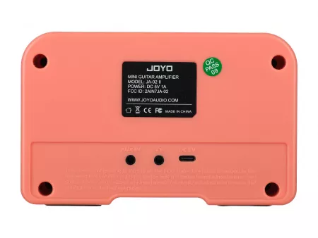 Комбоусилитель гитарный, 5Вт, розовый, Joyo, JA-02-II-pink