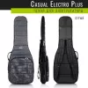 Electro Casual Plus Чехол для электрогитары, серый, BAG&music, BM1173