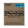Flatwound Комплект струн для 5-струнной бас-гитары, сталь, Medium, 45-125, Dunlop, DBFS45125