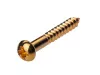 Саморез 3,5х25мм, 50шт, золото, Hosco, WS-05G