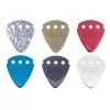 4670 TeckPick Коробка медиаторов, 72шт, алюминий, 6 цветов, Dunlop