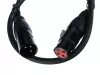 Кабель микрофонный 0.6м, ZZcable, E1-XLR-M-F-0060-0