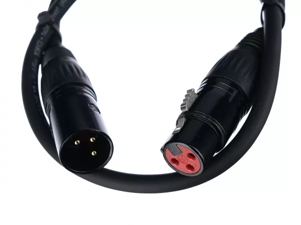 Кабель микрофонный 0.6м, ZZcable, E1-XLR-M-F-0060-0  рис.2 