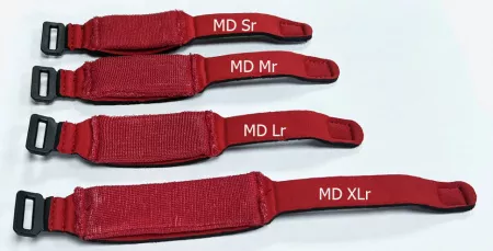 Демпфер гитарный, большой, черный/красный, Мозеръ, MD-L-R
