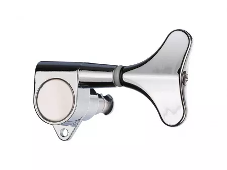 Колки для бас-гитары 4л, хром, Metallor, MHB-02-CR-4L