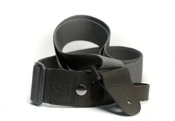 Ремень для гитары, нейлоновый, темно-серый, Mamba straps, MB5072-158  рис.2 