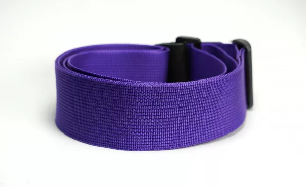 Ремень для гитары, нейлоновый, фиолетовый, Mamba straps, MB5031-029  рис.2 