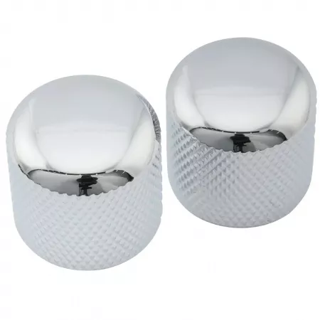 Ручка потенциометра, дюймовый размер, хром, 2 шт, Musiclily, MX2796CR-2