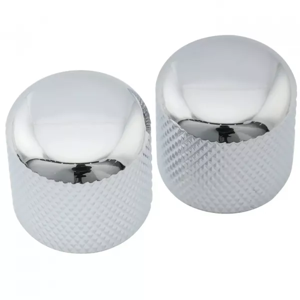Ручка потенциометра, дюймовый размер, хром, 2 шт, Musiclily, MX2796CR-2  рис.2 
