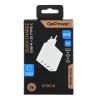 Сетевое З/У GPQC10 1USB+2Type-C 65W QC3.0 GAN белый, GoPower, 00-00028405