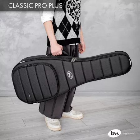 Classic Pro Plus Чехол для классической гитары, черный, BAG&music, BM1140