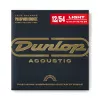 Комплект струн для акустической гитары, фосф.бронза, Light, 12-54, Dunlop, DAP1254