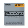 Super Bright Комплект струн для 5-стр бас-гитары, нерж.сталь,Short Scale, 40-120, Dunlop, DBSBS40120S