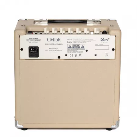 CM Series Гитарный комбоусилитель, кремовый, 15Вт, Cort, CM15R-EU-WTS