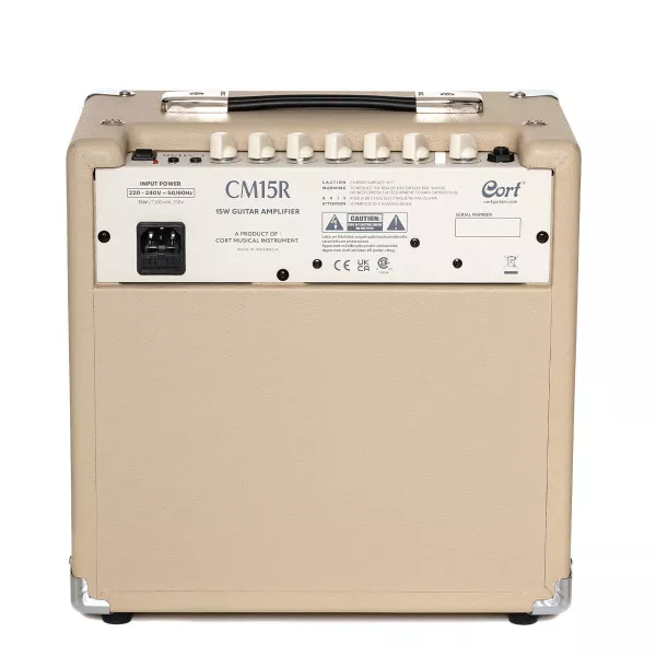 CM Series Гитарный комбоусилитель, кремовый, 15Вт, Cort, CM15R-EU-WTS  рис.2 