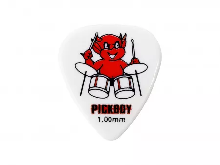 Celltex Red Devil Медиаторы 50шт, толщина 0.75мм, Pickboy, GP-211-1/075