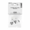 Tortex White Jazz III Медиаторы 12шт, толщина 1,14мм, Dunlop, 478P1.14